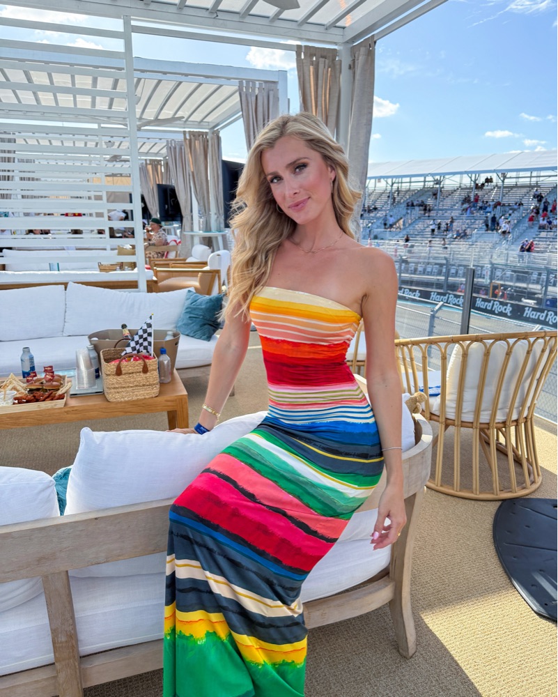 Alice + Olivia Strapless Maxi Dress by Alice & Olivia - Pickle