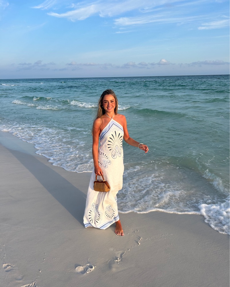 casual white dress long sleeve Jessalynn Cut-Out Long Sleeve Maxi Dress White