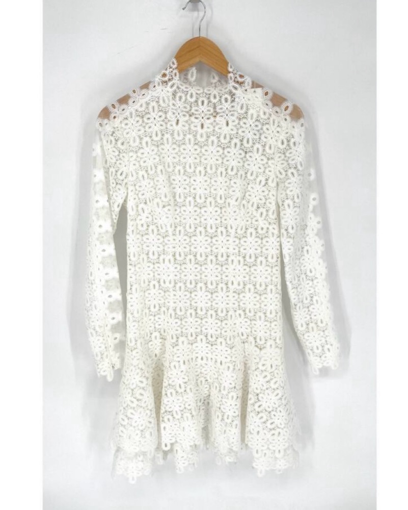 Jonathan Simkhai Joy White Guipure Dress by Jonathan Simkhai - Pickle