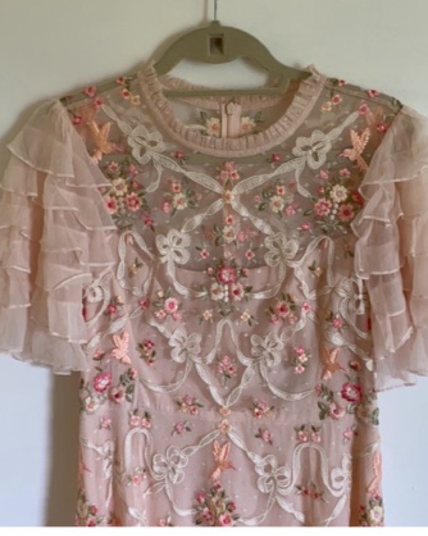 NEEDLE AND THREAD Isadora Dress by Needle & Thread - Pickle