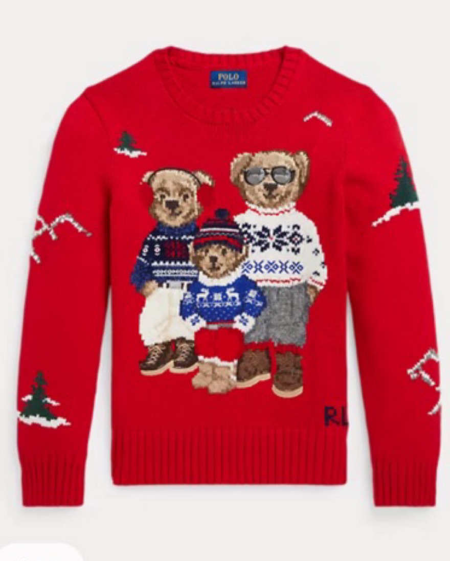 Ralph Lauren Polo Bear Family Sweater | Pickle
