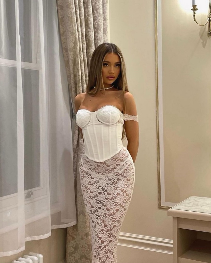 Outcast Zana white lace dress by Outcast Clothing - Pickle