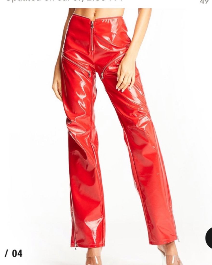 I AM GIA red Leather Pants by I AM GIA - Pickle