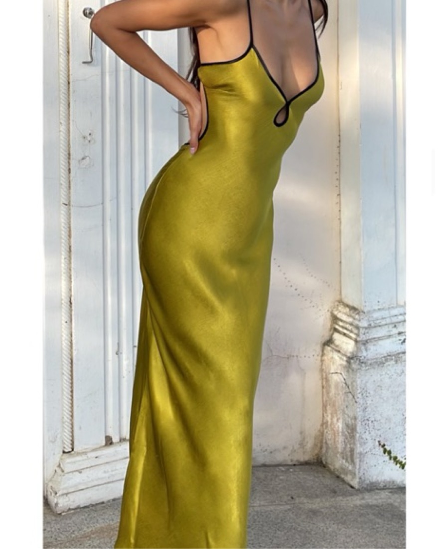 Bec & Bridge Backless Keyhole Dress by Bec and Bridge - Pickle