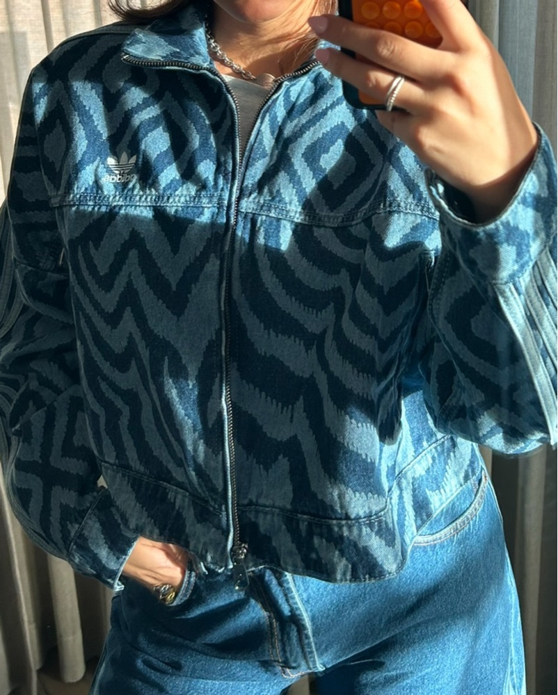 ADIDAS x Farm Rio Canadian Tuxedo by Farm Rio - Pickle