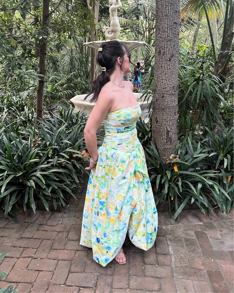 Aje Violette Bubble Hem Gown by Aje - Pickle