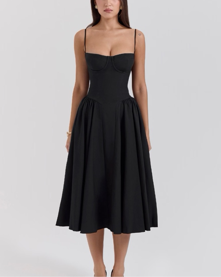 house of cb 新品タグ付き　ブラック　xs インポート　ドレス Samaria Dress black- House Of CB by House of CB - Pickle