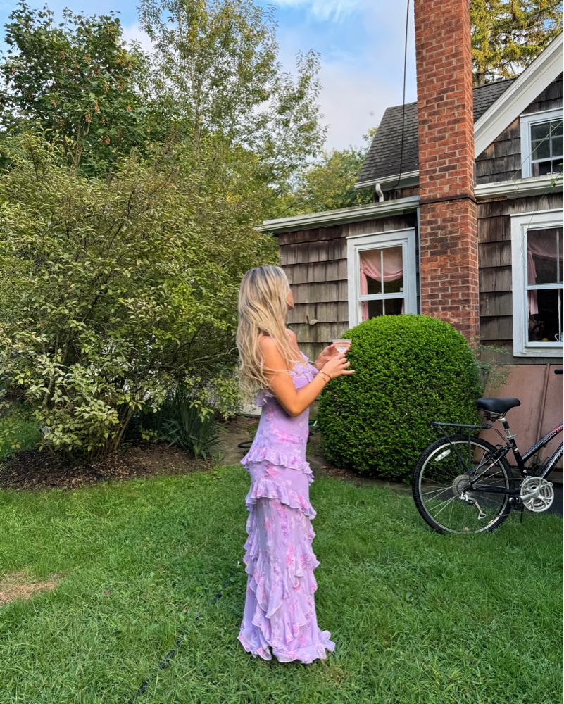LoveShackFancy Rialto Purple Dress by LoveShackFancy - Pickle