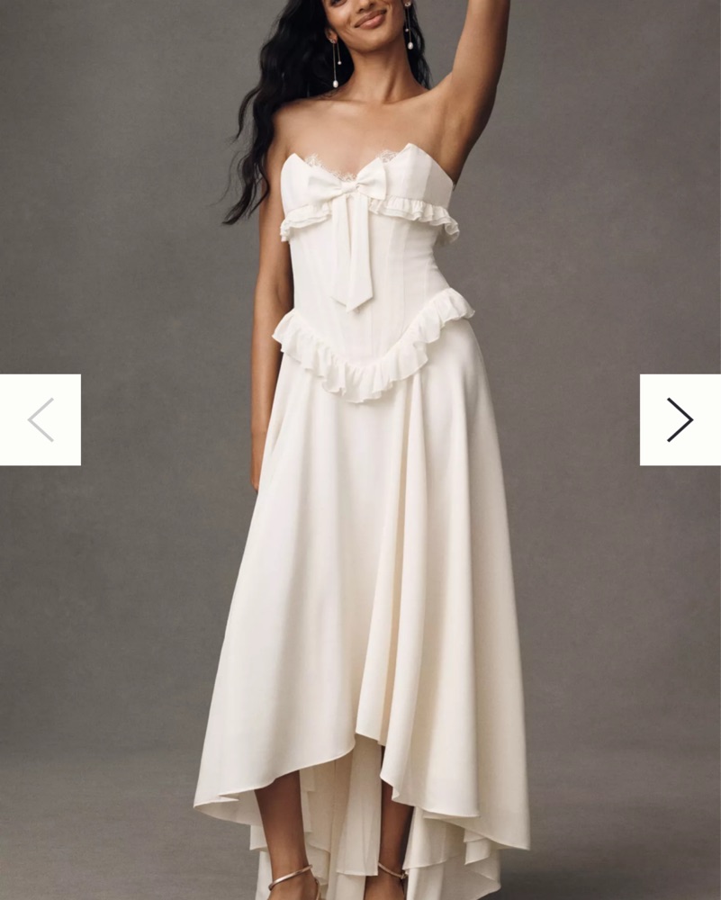 ankle length wedding dresses for older brides HARMONY DRESS main image 1