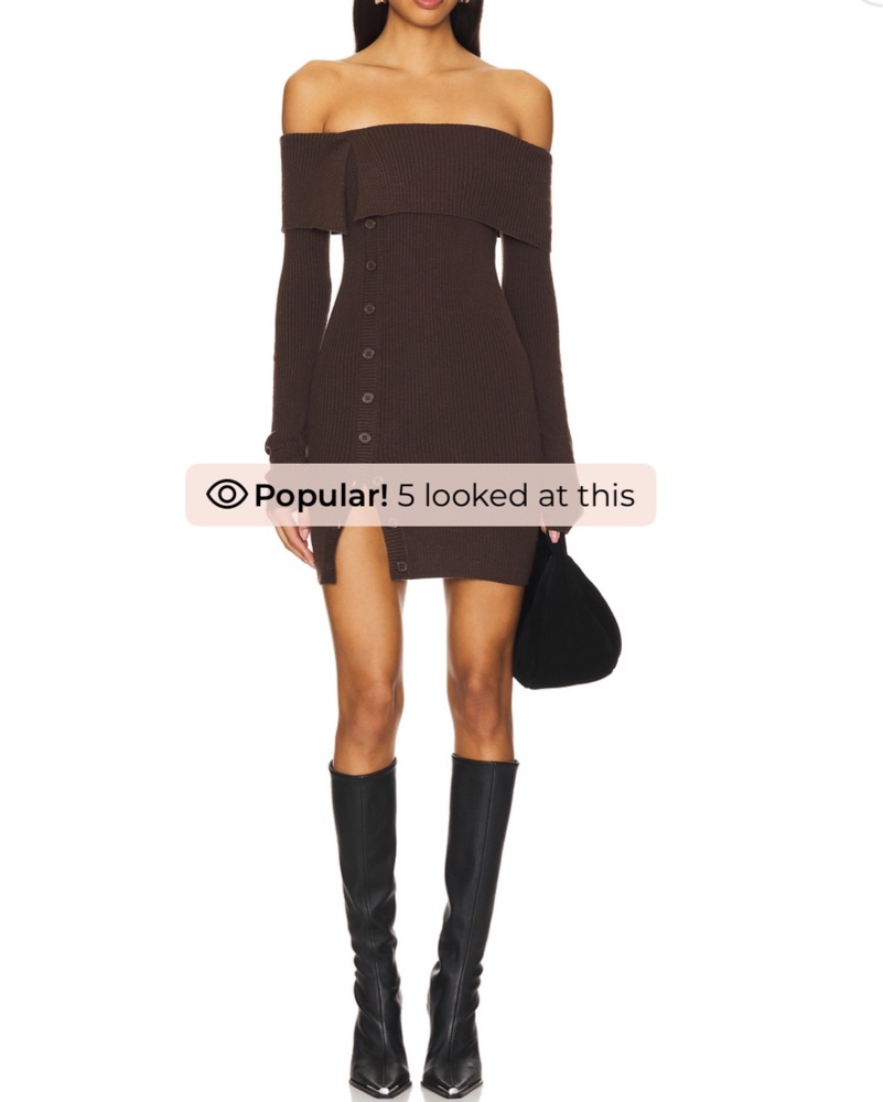 Chic Off-the-Shoulder Sweater Dress by Lovers And Friends | Pickle