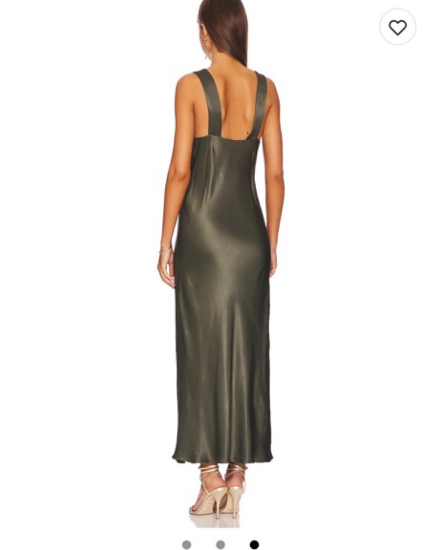 shona joy emerald green dress Elle Silk Tie Mini Dress main image 0