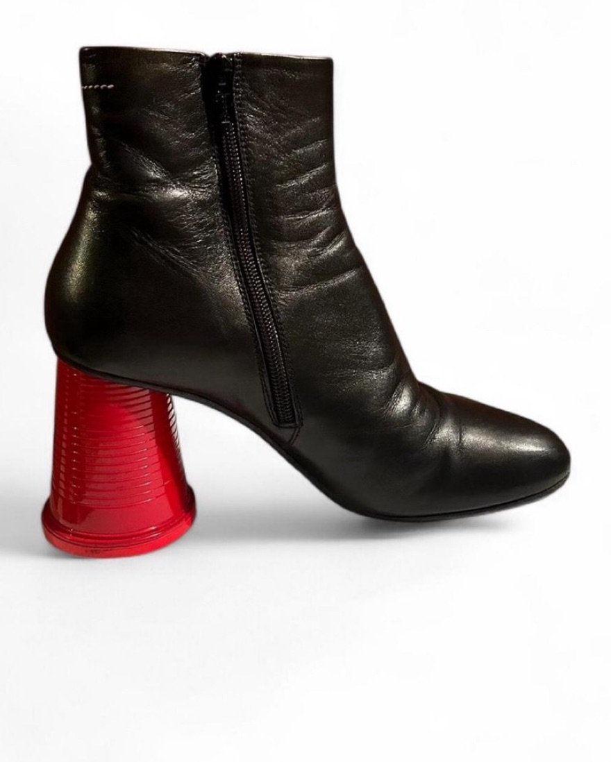 MM6 Margiela Solo Cup Boots by Maison Margiela - Pickle