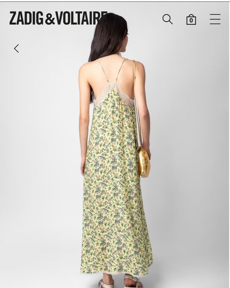 Zadig And Voltaire Risti Maxi Dress by Zadig And Voltaire - Pickle
