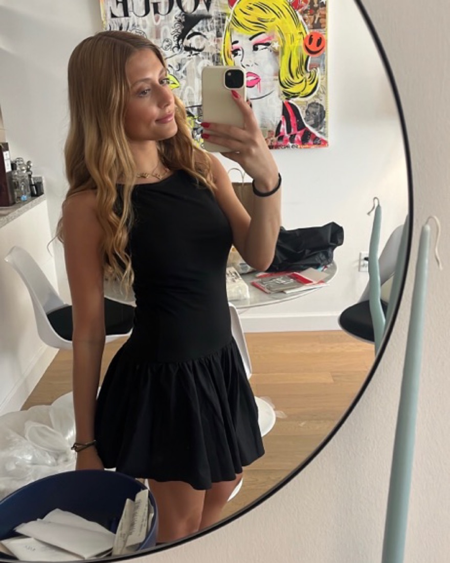 Reformation Defina Black Mini Dress by Reformation - Pickle